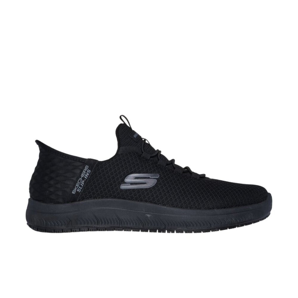 Skechers Men's Summits - Colsin, 200205 Black Work Hands- Free Sneaker Shoes